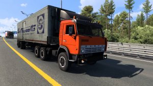 385 / ETS 2 1.55 / КАМАЗ 5410 / Русская сборка.