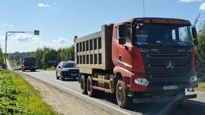 Как убивают дорогу грузовики около д.Сырково Солнечногорский р-он, МО. 07.09.2025г. ПРОСТО УЖАС!