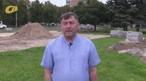 ДИРЕКТОР КДЦ "РУСЬ" ВЛАДИМИР ВИНОГРАДОВ РАССКАЗАЛ О БЛАГОУСТРОЙСТВЕ ПЛОЩАДИ ПЕРЕД КИНОТЕАТРОМ