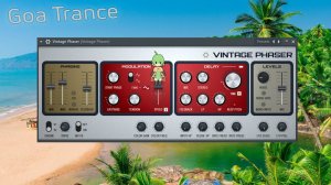 FL Vintage Phaser применяем в Goa Trance