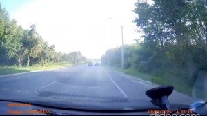 "Летун" на дороге. Куда " летел"?))