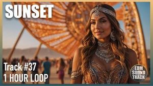 ☀️SUNSET Track 37 new by EDM Soundtrack | 1hrLOOP |