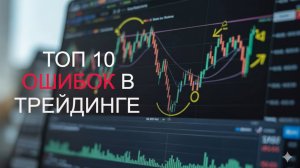 ТОП 10 ОШИБОК в ТРЕЙДИНГЕ. ИЗУЧИ ИХ РАЗ И НАВСЕГДА #трейдинг