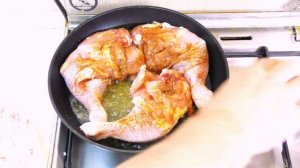 Куриные окорока на сковородке!