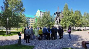 В Нягани скверу присвоили имя выдающегося нефтяника Бориса Нуриева