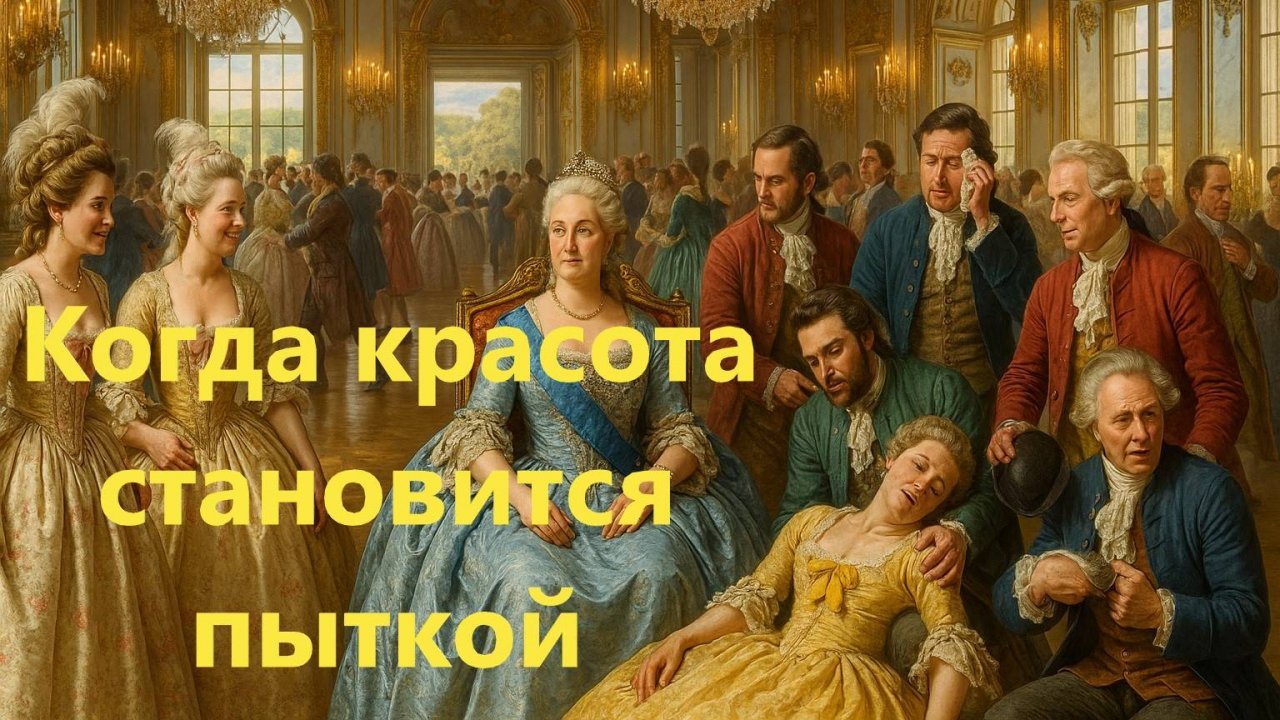 Одежда и мода при Екатерине: почему на балах было не в чем дышать