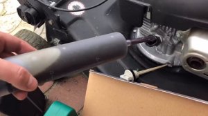 Замена масла в газонокосилке CastelGarden Honda OHC 190 cc