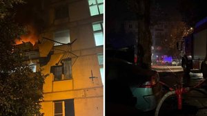 Жильцы дома рассказали о взрыве перед пожаром в квартирах на юго-западе Москвы