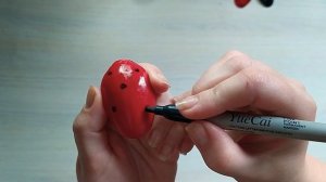 Божья коровка из пластиковых ложек🐞🐞поделки самоде
