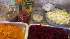 ГОТОВЛЮ ВКУСНЕЙШИЙ БОРЩ С КАПУСТОЙ НА ЗИМУ👍 УСАДЬБА ?