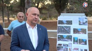 Губернатор Михаил Развожаев провёл встречу с жителями Фиолента