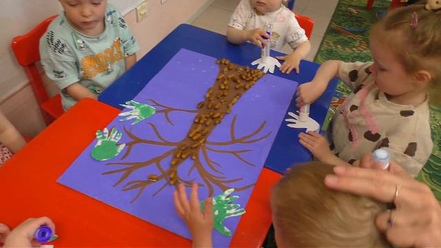 Поделка младшей группы "Чудо-дерево" смотреть онлайн