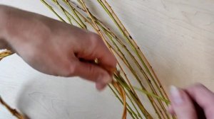 Плетем Новогодний венок за 5 минут Бесплатно из Ивы св?