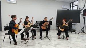 РУССКАЯ ФАНТАЗИЯ - Александр ВИНИЦКИЙ. Гитарный джаз. квартет "КВАДРАТ".
