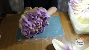 МК Георгин светильник из изолона ЧАСТЬ 2 (формирование