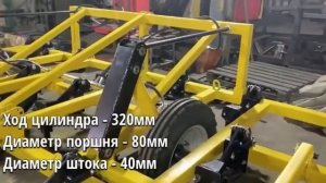 Культиватор сплошной обработки, прицепной Grand Max КПС - 4