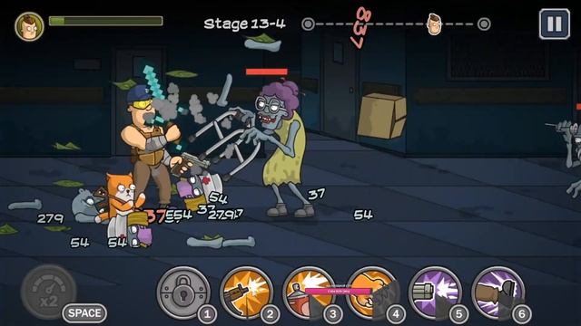 Сеня и Оскар против зомби (полное прохождение) смотреть онлайн