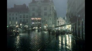 Ночной дождь.  Музыка Сергея Чекалина. Night rain. Music by Sergei Chekalin.