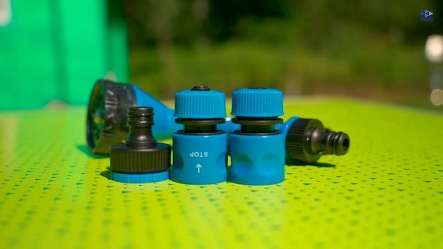 Пистолет-распылитель для полива с комплектом коннект? смотреть онлайн