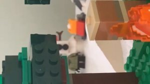 Майнкрафт Лего пчелиная Ферма (пасека)