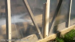 Теплица своими руками. Доделал теплицу.