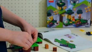 LEGO МАЙНКРАФТ ПАСЕКА. Обзор и полная сборка Пчелиной фе