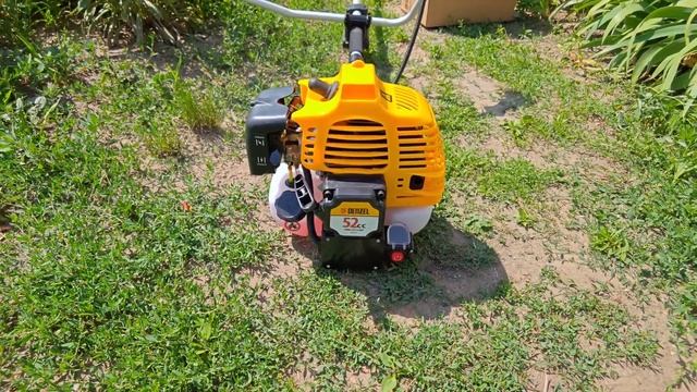 Триммер бензиновый DENZEL DT-52E смотреть онлайн