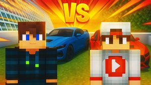 Мы с Лисёнком устроили лесные гонки на Мустангах 2-Сезон 1-Серия в Майнкрафт {Белчёнок™}
