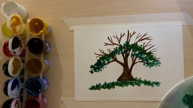 Урок рисования для детей. Рисуем ДЕРЕВО. Как нарисоват смотреть онлайн