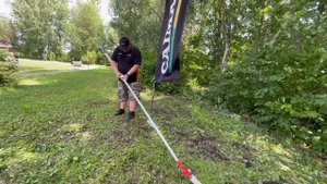 Обрезка деревьев высоторезом.Caiman СN-763 #высоторезкупит