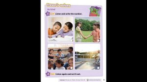 Kid's Box 1 New Generation Unit 4 page 31 track 50