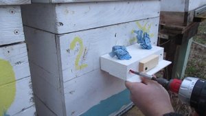 Установка кормушки для пчел "Ихтиандр 2"