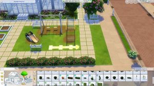 Оранжерея в Ньюкресте // Строительство // The Sims 4 Speed Build