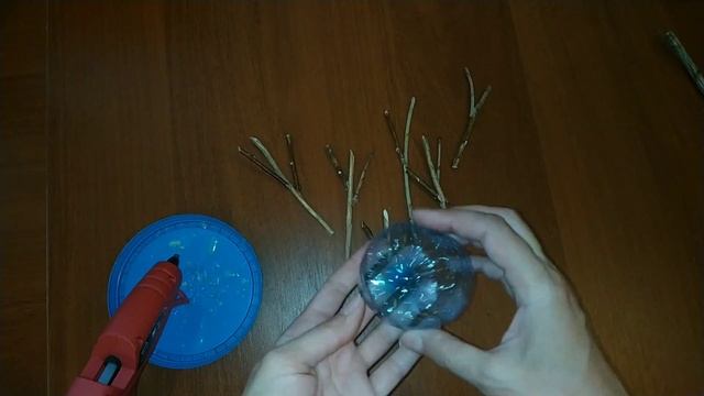 Необычная поделка из пакета и бутылки. Декор для дома ? смотреть онлайн