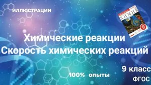 Урок 5. Химические реакции.Скорость химических реакций.