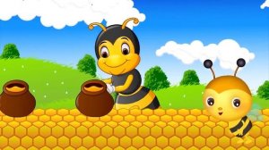 Пчелка ЖУ-ЖУ-ЖУ мульт-песенка,для детей. Наше все