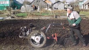 ЧУДО СОВЕТСКИЙ ТЯЖЁЛЫЙ МОТО-БЛОК ЗДК  4.905