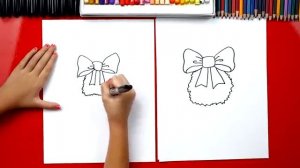 How To Draw A Christmas Wreath