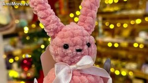 Амигуруми: схема Брелок-кролик | Игрушки вязаные крючком