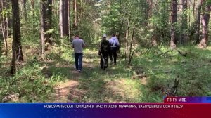 Новоуральская полиция и МЧС спасли заблудившегося в лесу грибника