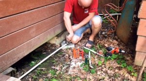 ДАЧНЫЙ ТУАЛЕТ. СЛИВ СВОИМИ РУКАМИ.