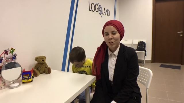 Отзыв Розы, мамы Ислама, 4 года. Занятия в Logoland. смотреть онлайн