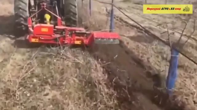 Фреза лозаро - овощарска с отклоняваща секция ROT 500/700, п смотреть онлайн