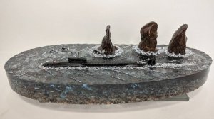 Диорама АПЛ 955 "Борей" Resin Art