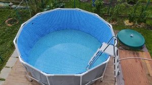 Установка каркасного бассейна на даче и чем опасны ав?