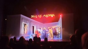 Финал  спектакля-кино "Наше всё" режиссера Степана Пектеева в Калининграде