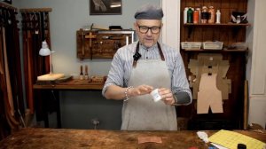 Как обработать края кожи, чтобы они выглядели аккурат?