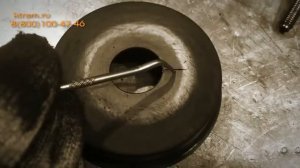 Процесс дефектовки турбины Scania