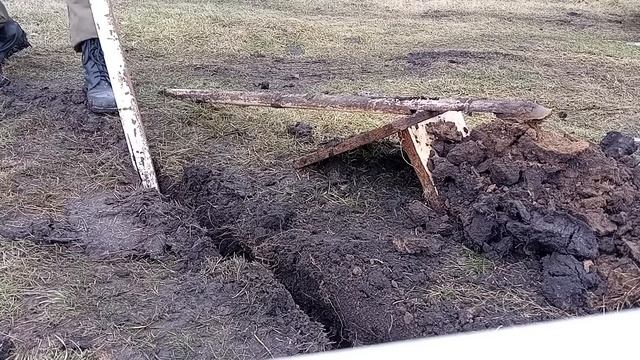 Копка траншеи под воду или кабель с помощью трубы. смотреть онлайн