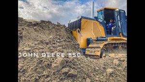 John Deere 850, органы управления.